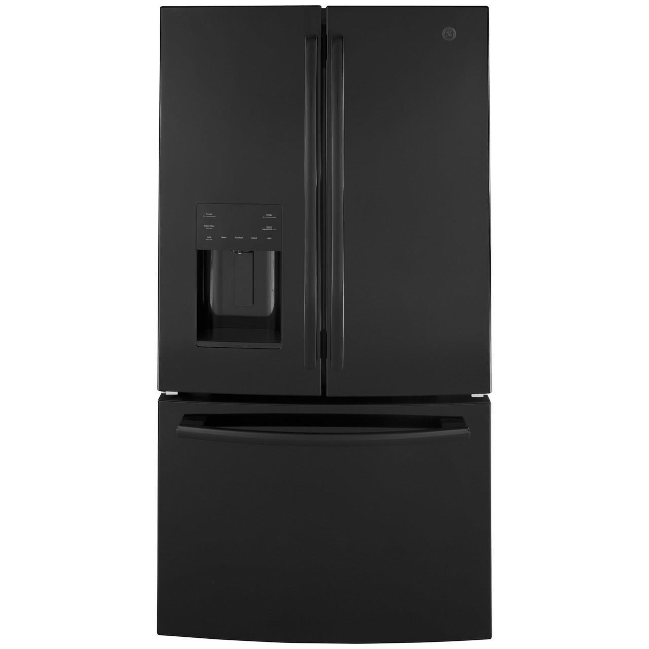 GE Appliances GFE26JGMBB GE ENERGY STAR 25.6 Cu. Ft. French Door